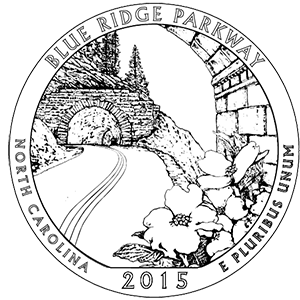 2015 blue ridge parkway quarter