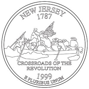 new jersey 50 state quarter obverse