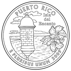 puerto rico quarter obverse