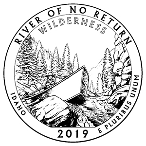 2019 ATB Frank River of No Return Wilderness Idaho America the Beautiful Coloring Book Icon 300x300